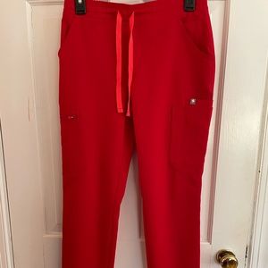 Women's Winning Red Yola™ - Skinny Scrub Pants - XS / Winning Red